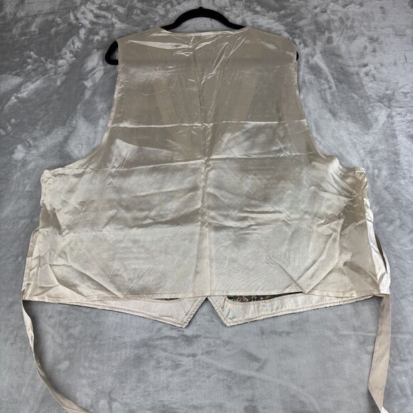 Raphael Lorenzo Tapestry Vest Womens 3X Tan America Liberty Bell Rushmore (1157) - Picture 7 of 9
